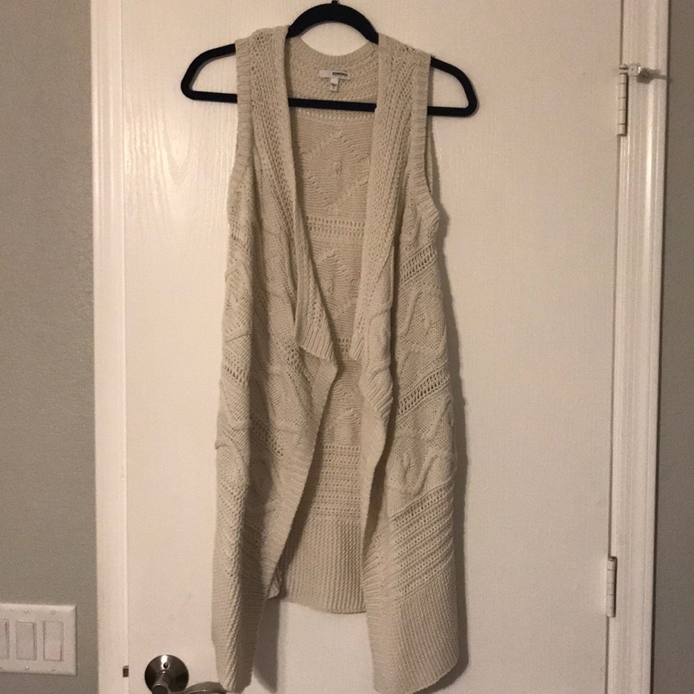 Boho chic vest